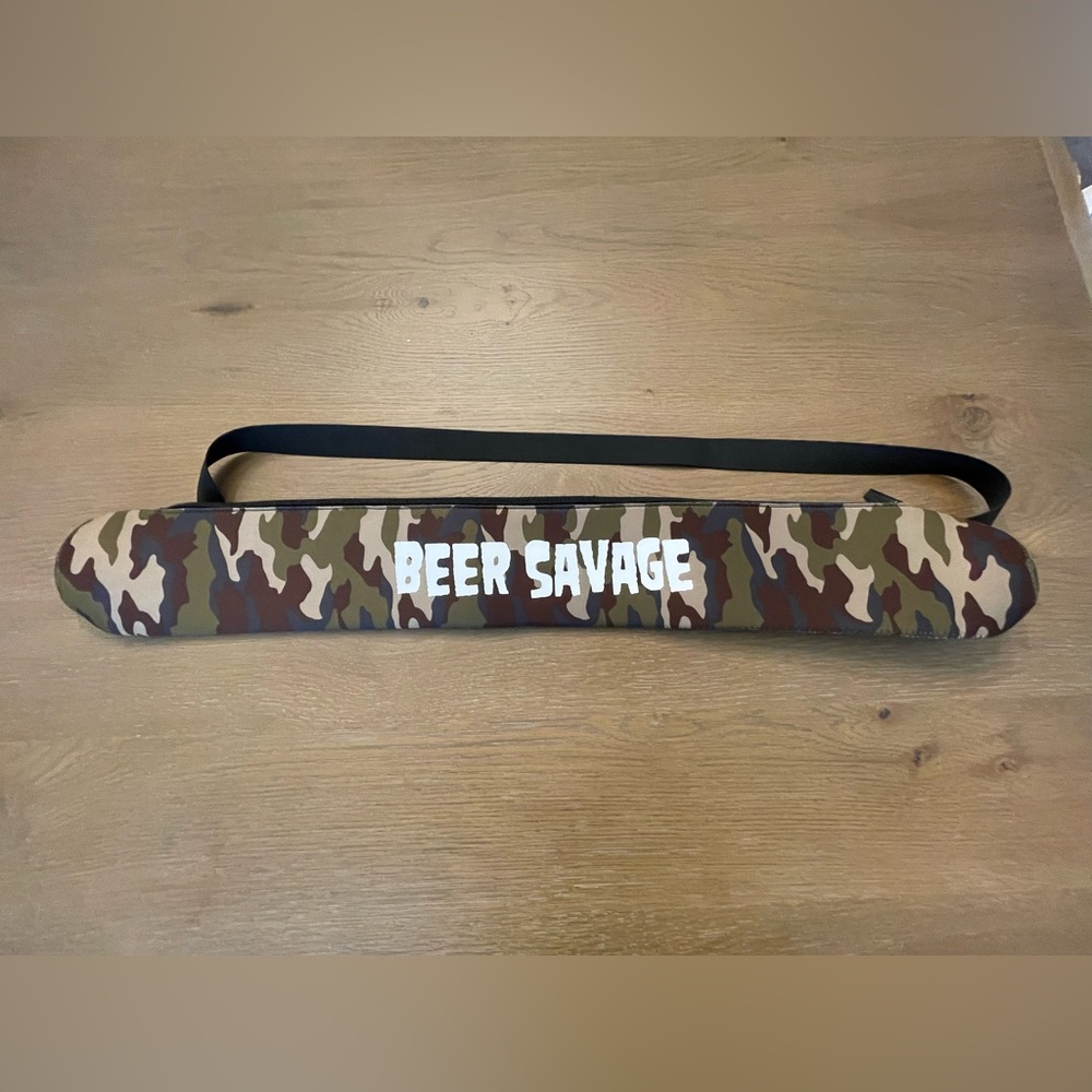 Beer Savage Beverage  Sleeve Holder/Sack NEW